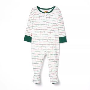 LEGO Baby Stacked Brick Pattern One Piece Pajama Bodysuit Romper Newborn